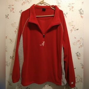 Starter Alabama Crimson Tide Pullover 2XLARGE Men's Embroidered